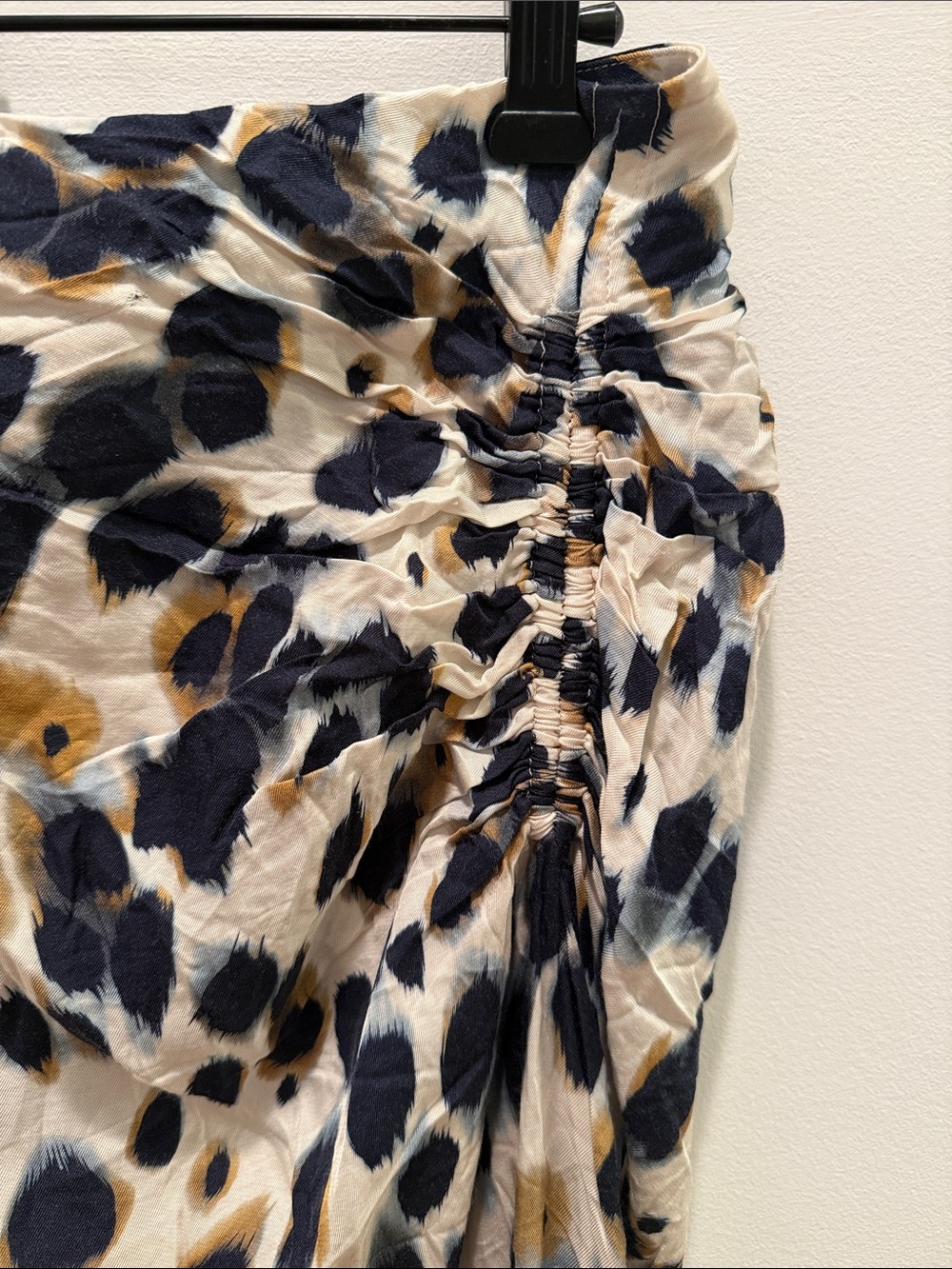 NWOT: A.L.C. Grace Printed Midi Skirt, Side Rouching, sz 4 ($495 retail) - Picture 12 of 12